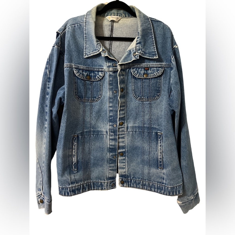 Vintage Key Imperial Denim Jacket - Picture 3 of 7